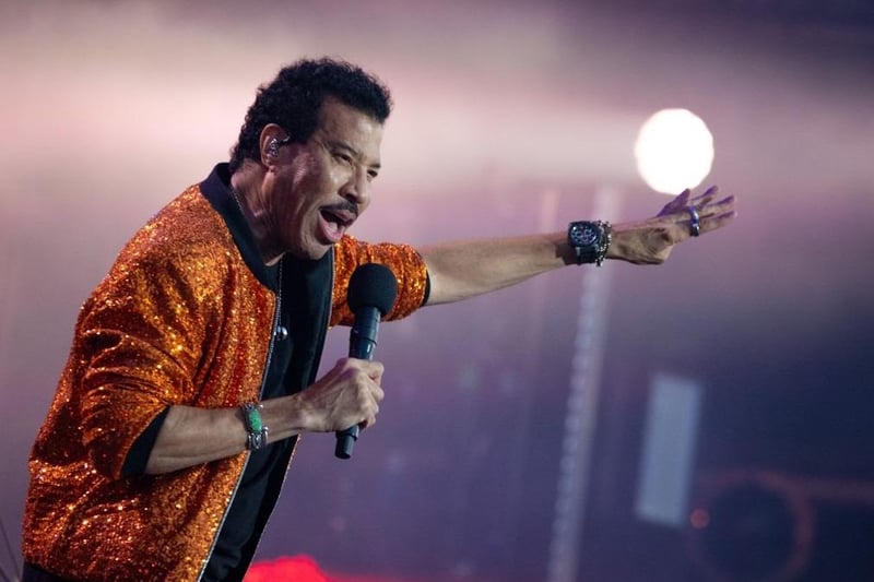 Lionel Richie has the crowd in the palm of his hand at Lytham Festival on Saturday night