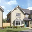 An artist's impression of one of the new properties