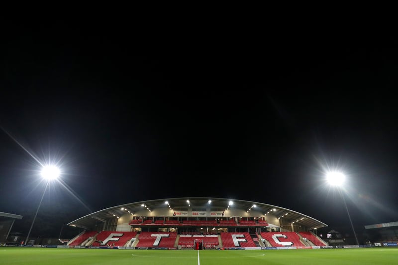 Fleetwood Town have an average attendance of 3,259 this season, with Highbury holding a total capacity of 5,327.