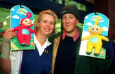 Morag and Ian Leadbeater, of the Miller Arms, had managed to grab their own Teletubbies after queueing all night at Mothercare World in Preston, 1997