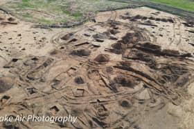 A 'significant' Iron Age settlement has been found at Bourne Hill, Thornton - picture Take Air Photography