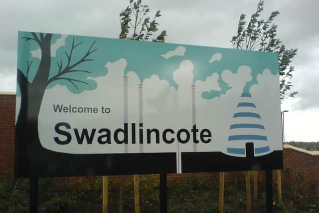The former mining town of Swadlincote is part of Ms Wheeler's South Derbyshire constituency