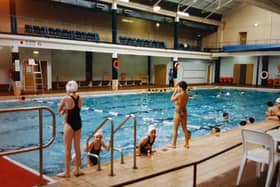 Possibly a school swimming lesson in 1993
