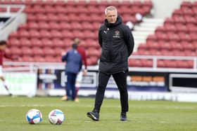 Blackpool manager Neil Critchley. (Photo by Pete Norton/Getty Images)