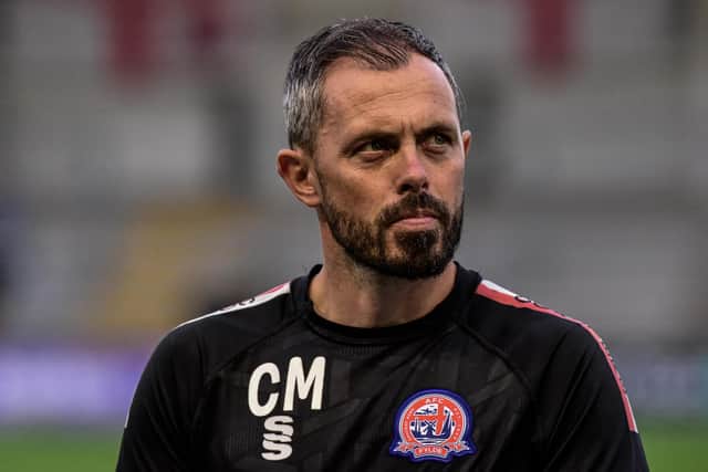 AFC Fylde head coach Craig Mahon Photo: Steve McLellan