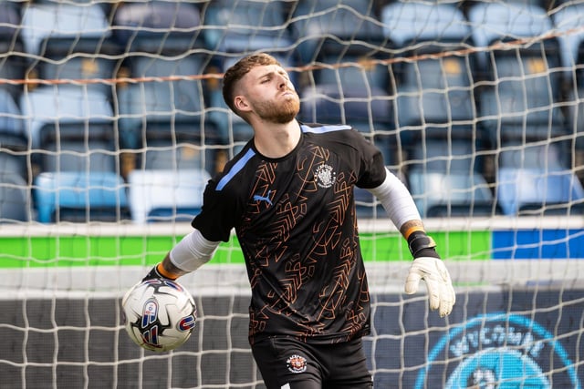Dan Grimshaw has been present in goal for every league game so far this season.