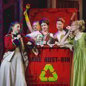 Christina Gordon, Tori Burgess, Isobel McArthur, Hannah Jarrett-Scott and Meghan Tyler in P&P sort of