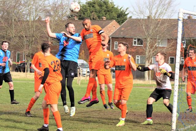 Blackpool and Fylde Sunday Alliance action between FC Rangers and West Coast Sports  Picture: KAREN TEBBUTT