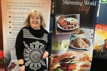 Julie Fitton, who lost five and a half stone after joining Slimming World