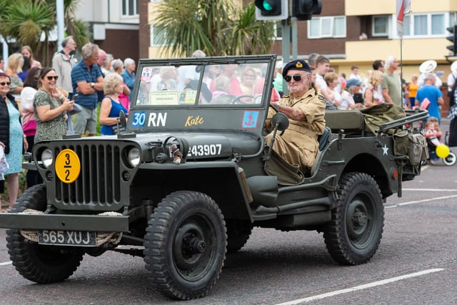 Vintage vehicles were among the features to delight spectators during the St Annes Carnival Parade. Photo: Kelvin Lister-Stuttard