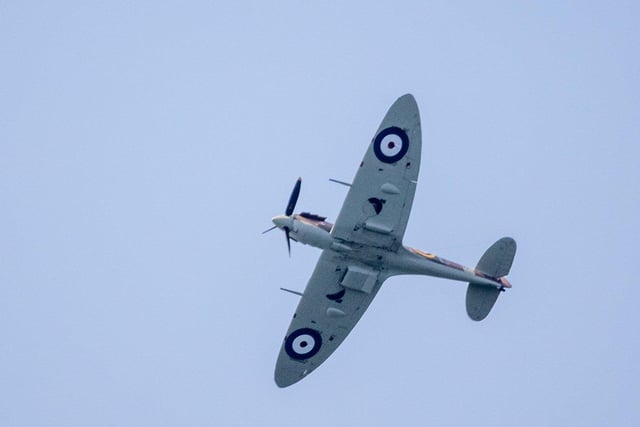 The Spitfire takes to the skies