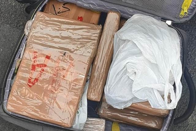 13.5kg of heroin seized during the operation (Credit: Lancashire Police)