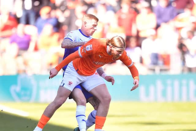 McClean claimed to the victim of sectarian abuse from Blackpool fans