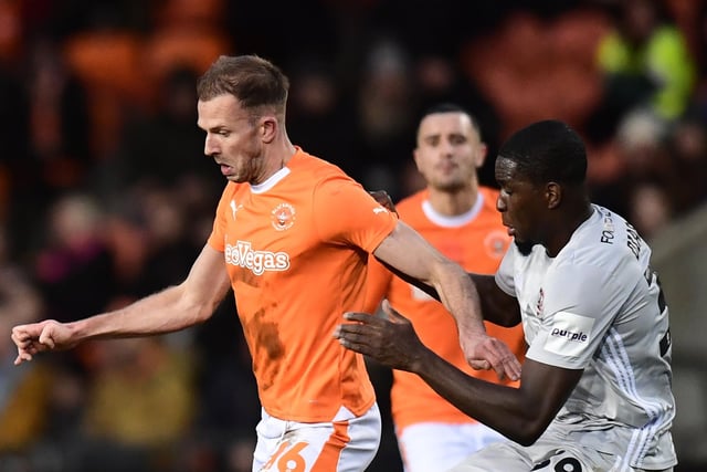 Jordan Rhodes has 15 goals for Blackpool this season, and could prove key if they are going to overcome Forest.