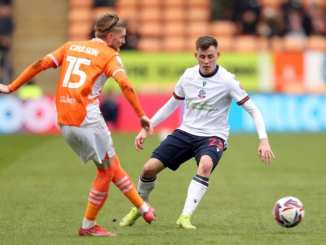 Hayden Coulson was at fault for Bolton's goal in the first half, but did make amends with some key contributions after that.