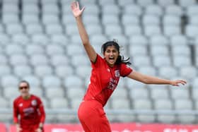 Teenager Mahika Gaur could star for Thunder on finals day  Picture: LANCASHIRE CRICKET