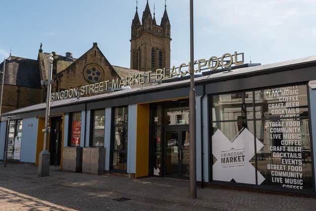 Abingdon Street Market was hit by an attempted burglary.