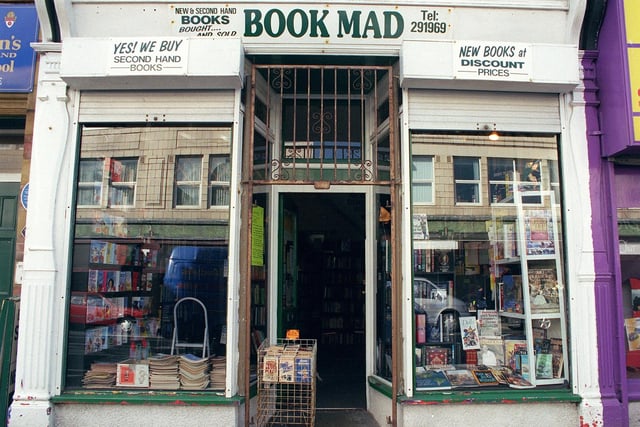 The Book Mad shop on Church Street, 1999
