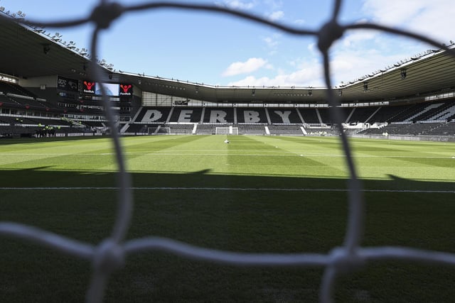 The Seasiders took on Derby County at Pride Park.