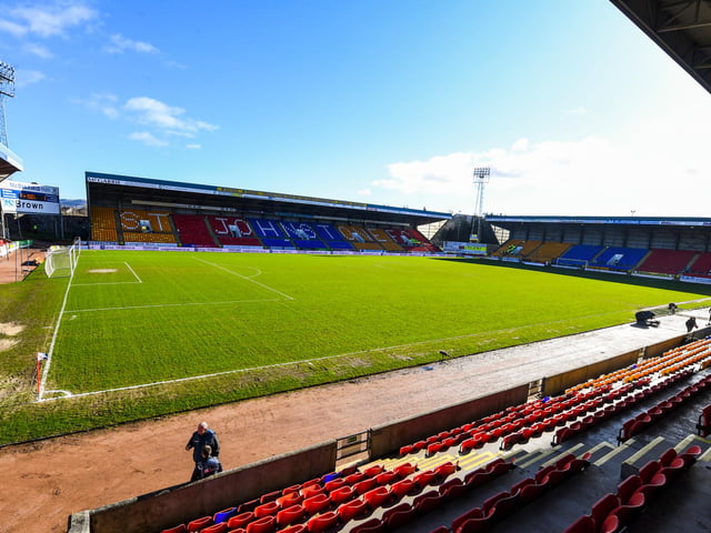 The club decided to offer Celtic and Rangers three stands during the season which saw them record a high of 8,743.