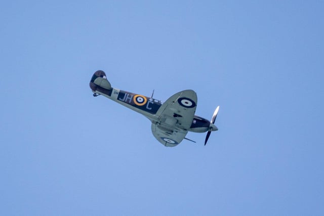 A Spitfire takes to the skies