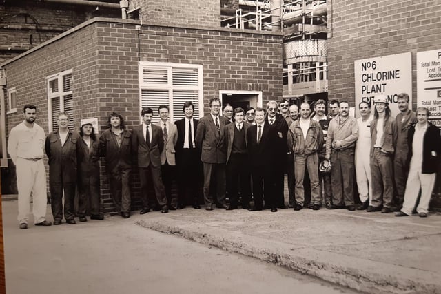 This photo at ICI was taken in June 1992, do you know what the event was?