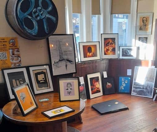 Rapscallions Art Show, which takes place at the Brew Room in Church Street