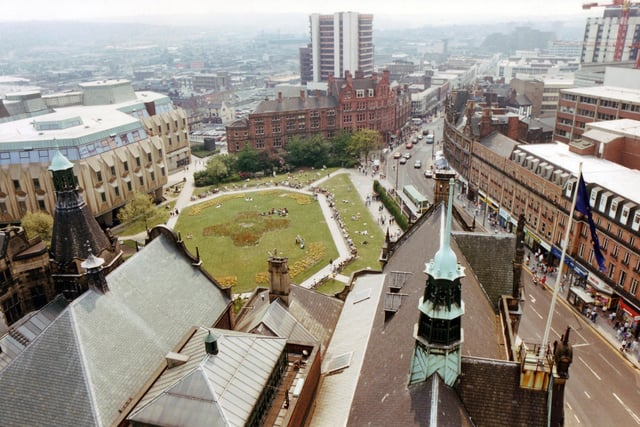 The new building, complete with roof-garden, cost in the region of £9 million