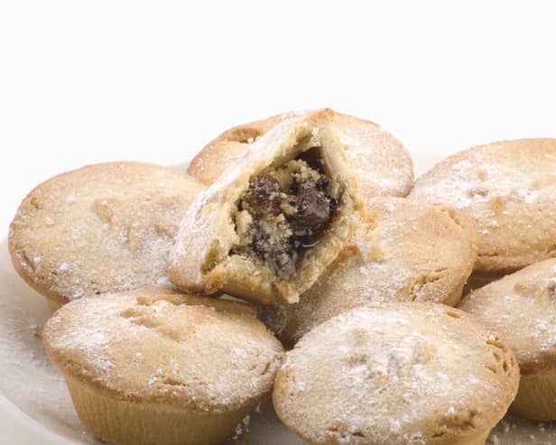 Stock photo of mince pies.
