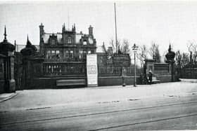 Blackpool Victoria Hospital's original hospital building on Whitegate Drive in 1894