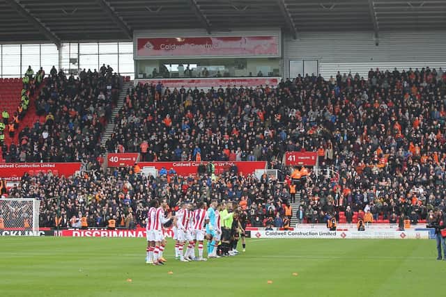 Over 2,100 Seasiders made the trip to the bet365 Stadium yesterday