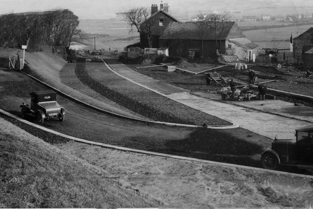 Devonshire Road improvements 1930s