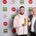Tom Evans Prince's Trust with Paul Watkins of Watches of Switzerland Group