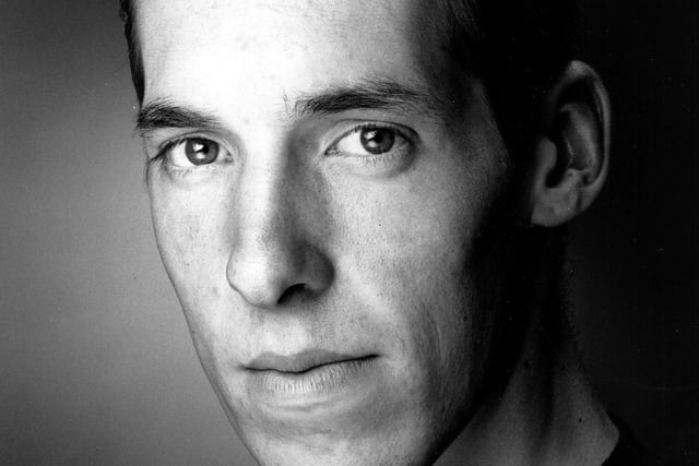Blackpool actor Craig Parkinson, pictured in 1997, when he had landed a part in a West End musical straight from drama college. He is best known for his portrayal of DI Matthew 'Dot' Cottan in Line of Duty