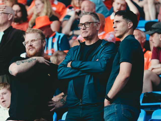 Seasiders supporters made the long trip to Reading.