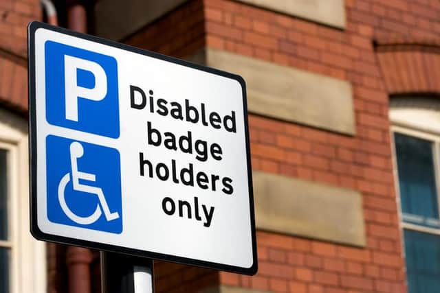 The council is tackling misuse of Blue Badges for disabled people