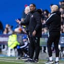 Reading boss Paul Ince on the touchline