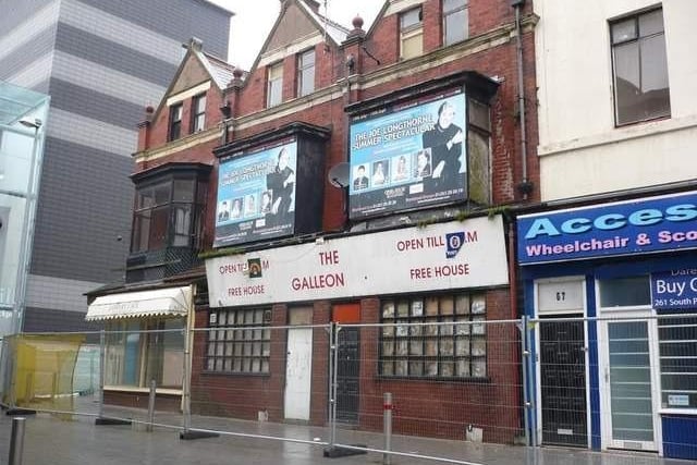 The original Galleon pub in Adelaide Street. It closed in 2005 and was demolished in 2010