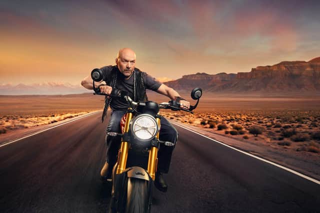 Simon Rimmer flying the flag for the cleanly shaven