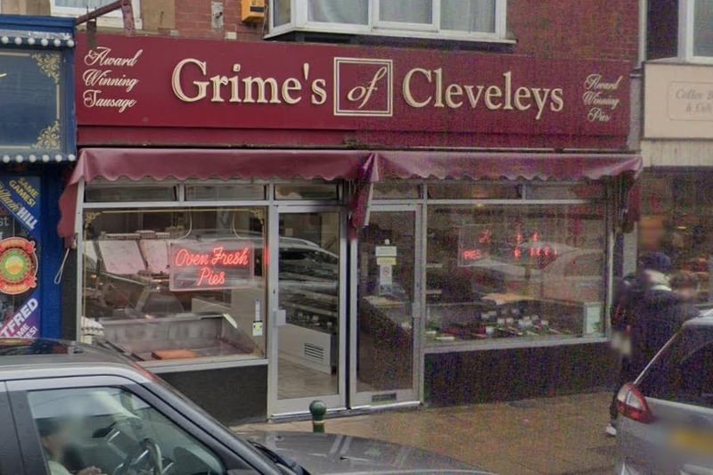 Grimes Of Cleveleys / Manufacturers/packers / 60 Victoria Road West, Cleveleys, Lancashire. FY5 1AG / Rating: 1 / Inspected: January 26, 2023