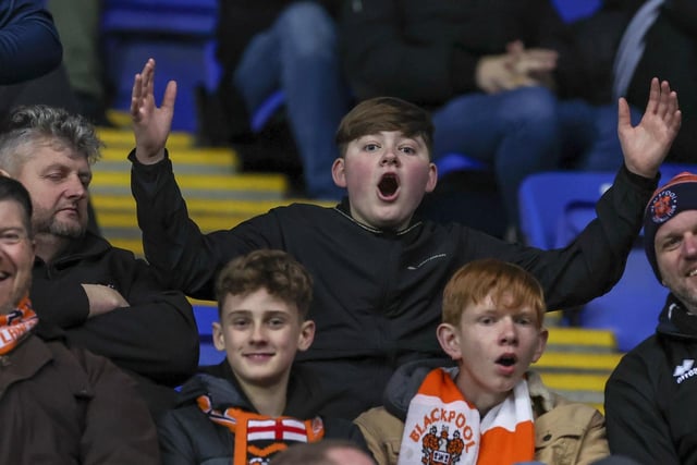 Seasiders supporters enjoyed their trip to Reading.