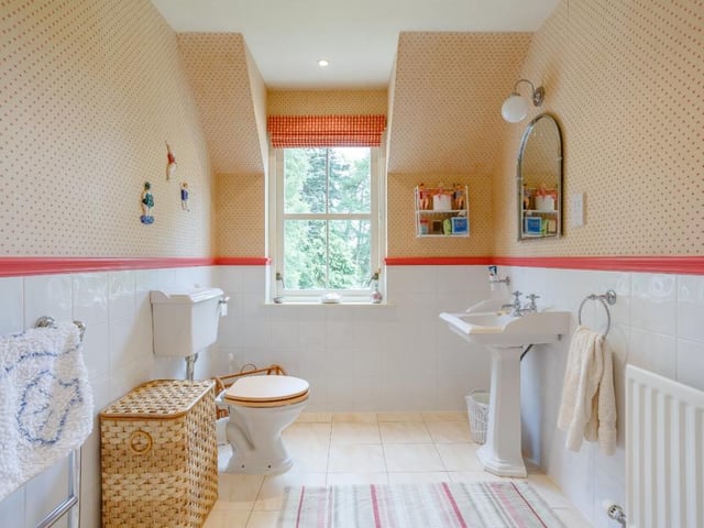 Family shower room.