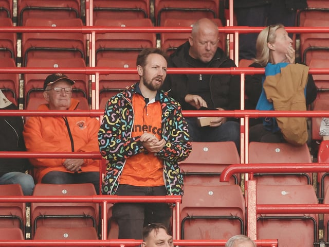 Seasiders supporters made the midweek trip to Oakwell.