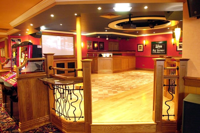 This was the dance floor at the Litten Tree in 2002