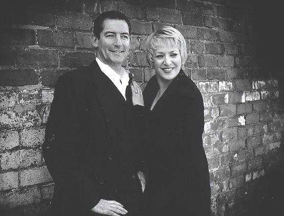Ann Cookson and Peter Baldwin, of Classic Sound, who came second in the Joe Longthorne Summer Star Search 2002 at the Music Hall Tavern