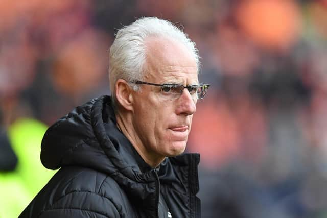 Blackpool boss Mick McCarthy