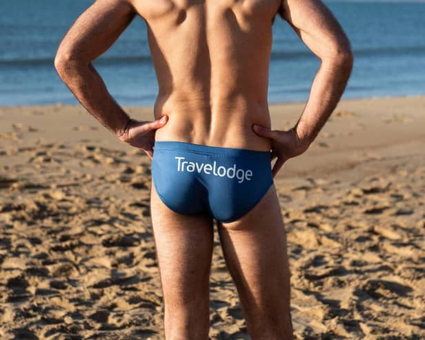 Travelodge launches its limited-edition swimwear range, perfect for all those hitting the beach for a spring staycation