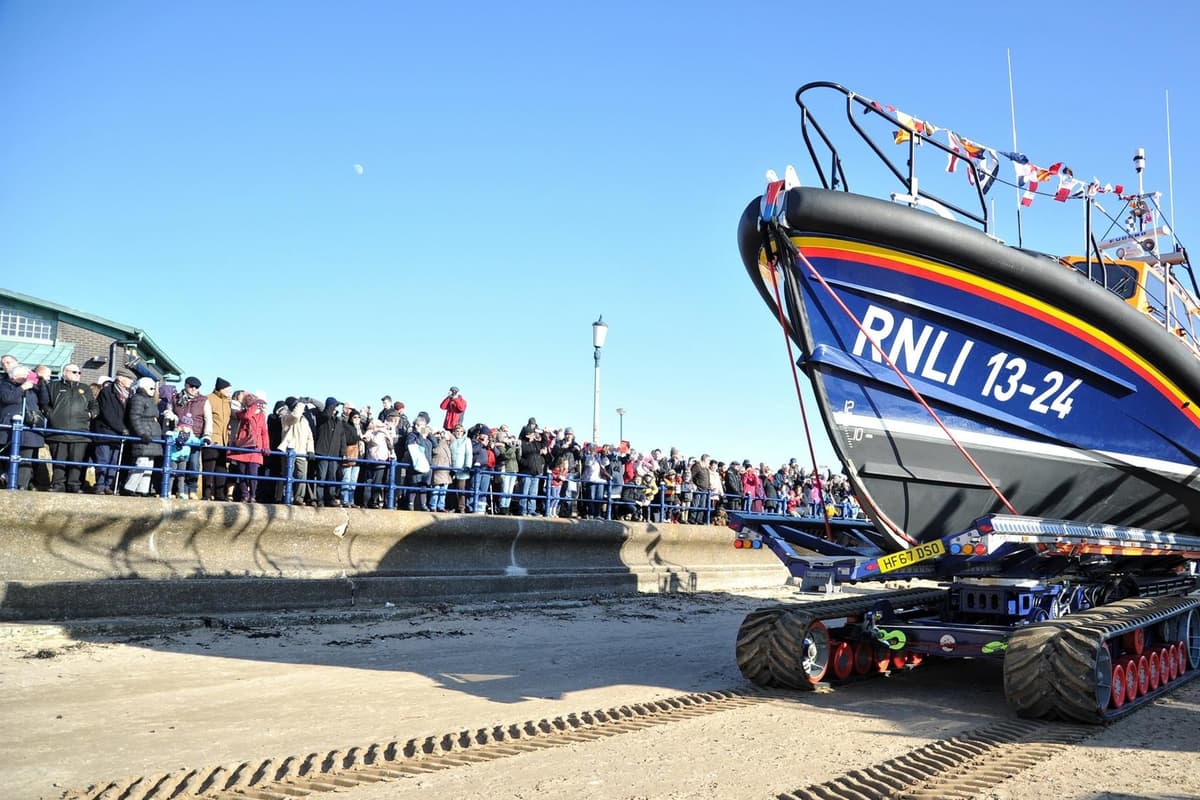 'We've mixed emotions' - New lifeboat for Lytham St Annes RNLI signals ...