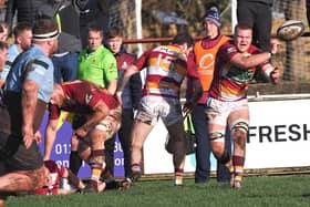 Fylde RFC's players have a free weekend after winning at Huddersfield last time out Picture: Chris Farrow/Fylde RFC