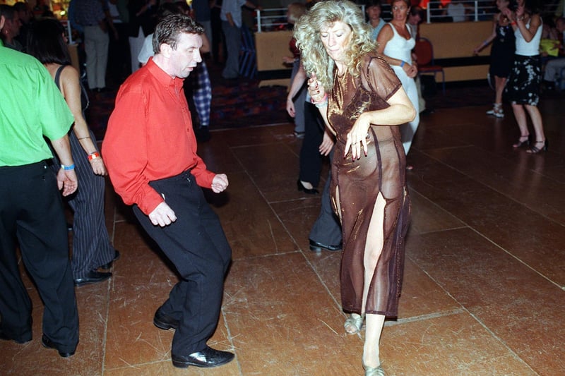 Dancers enjoy one of the Northern Soul all-nighters at the Cala Gran in 1998